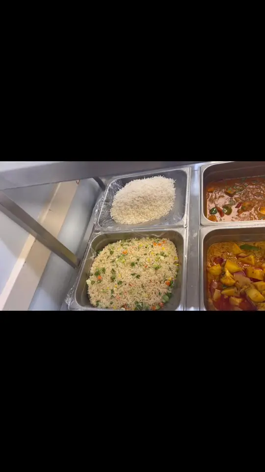 Curry express in Hinesville showing food, express lunch combo, drink, mango lassi, drink, strawberry lassi, video by Curry Express on Facebook