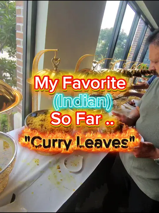 Curry Leaves Indian Cuisine on TikTok, video by funtampa
