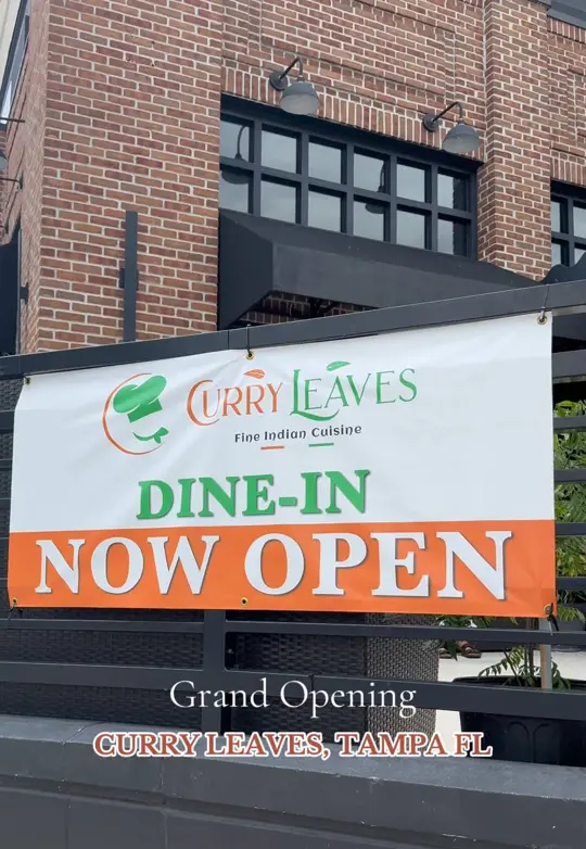 Curry Leaves Indian Cuisine on TikTok, video by cetheworld
