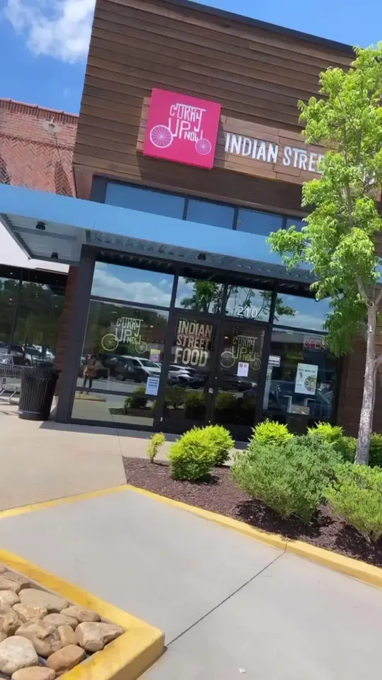 Curry Up Now in Atlanta showing restaurant, visit, video by curryupnowofficial on TikTok