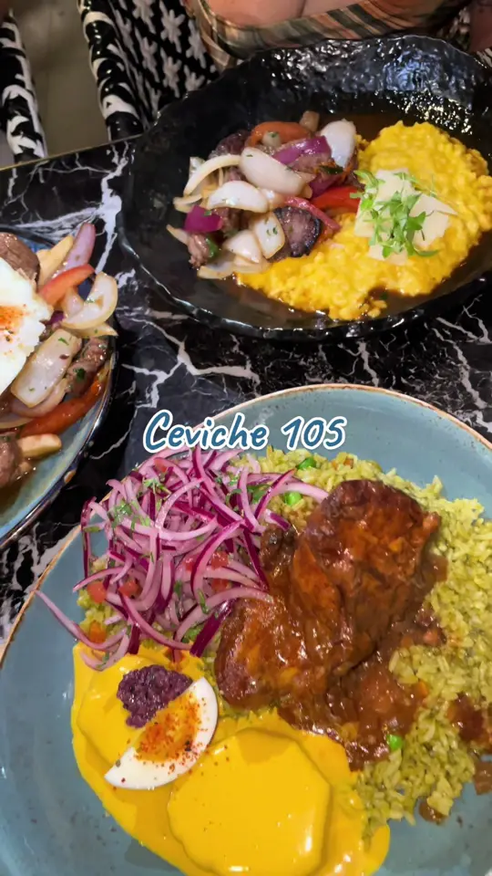 CVI.CHE 105 (Downtown) in Miami showing restaurant visit, peruvian food, video by darcievargas on TikTok