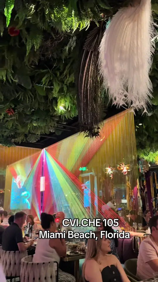 CVI.CHE 105 South Beach in Miami showing peruvian cuisine, ceviche, tapas, video by gordan_chen on TikTok