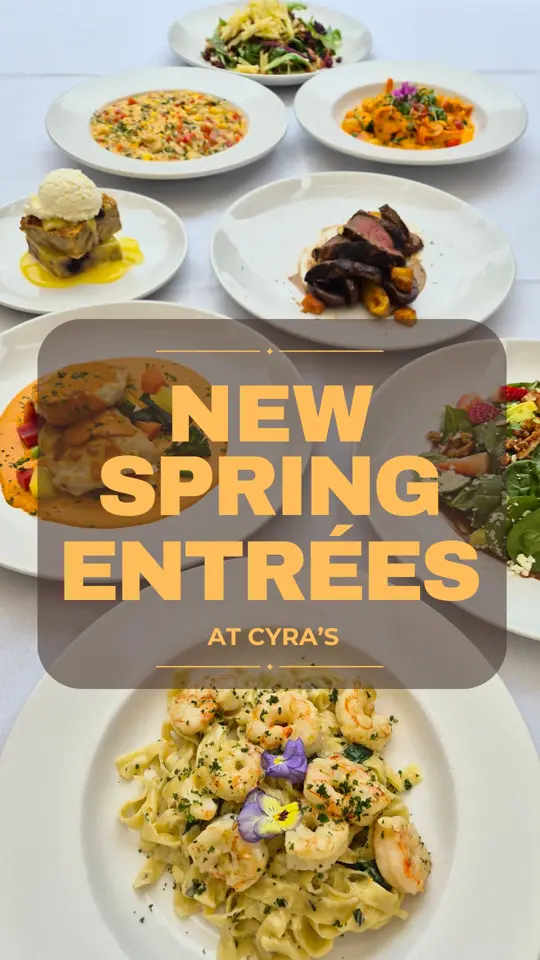 Cyra's - Simple Goodness in Dalton showing menu updates, seasonal dishes, video by Cyra's - Simple Goodness on Facebook