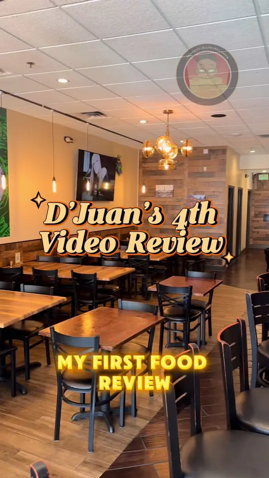 D'juan's Bistro in Smyrna showing review, visit, hot sausage poboys, lobster poboy, video by jarrettisnotimpressed on TikTok