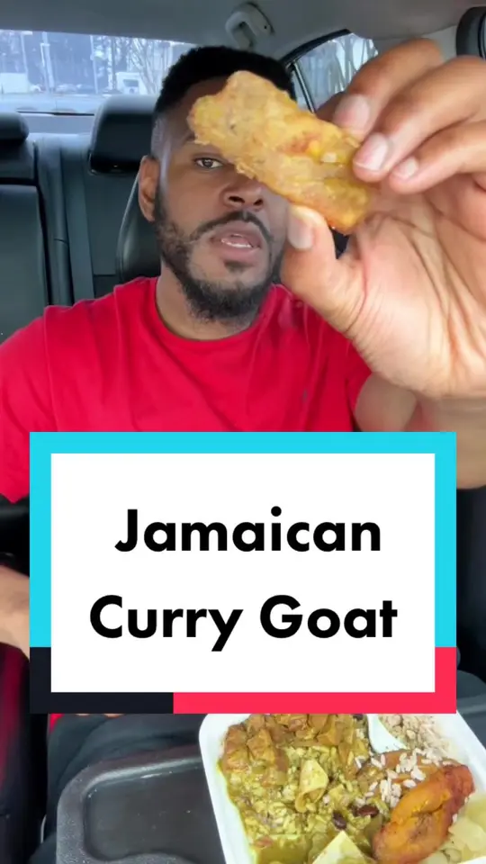D&M Jamaican Cuisine in Stone Mountain showing food, curry goat, video by mr.chimetime on TikTok