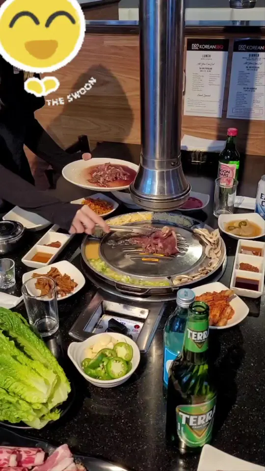 D92 Korean BBQ - Athens in Athens showing restaurant, valentines special, 3-course meal, video by d92athenskbbq on TikTok