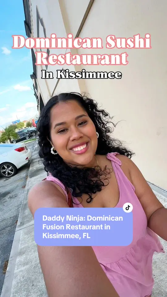Daddy Ninja Restaurant in Kissimmee showing food, mofonguitos, sushi aplatanao, video by shanecksfinds on TikTok
