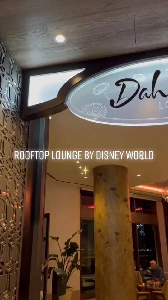 Dahlia Lounge in Lake Buena Vista showing cocktail, signature cocktails, tapas, fireworks, video by thetaeway on TikTok