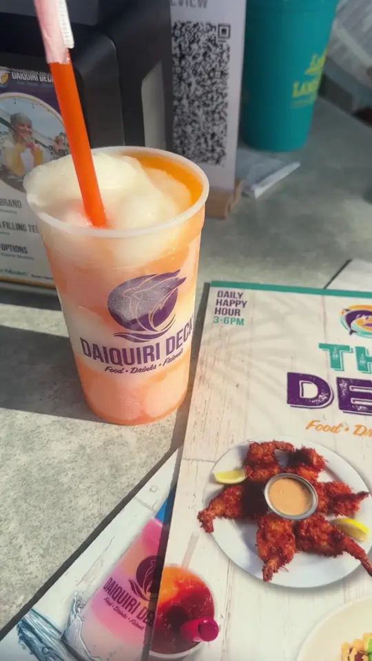 Daiquiri Deck Bradenton Beach in Bradenton Beach showing dinner, view, video by the.pink.palm.ami on TikTok