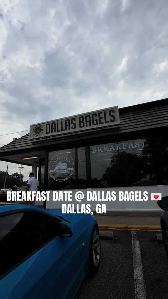Dallas Bagels in Dallas showing food, pancakes, bagels, video by brooklynimanihill on TikTok