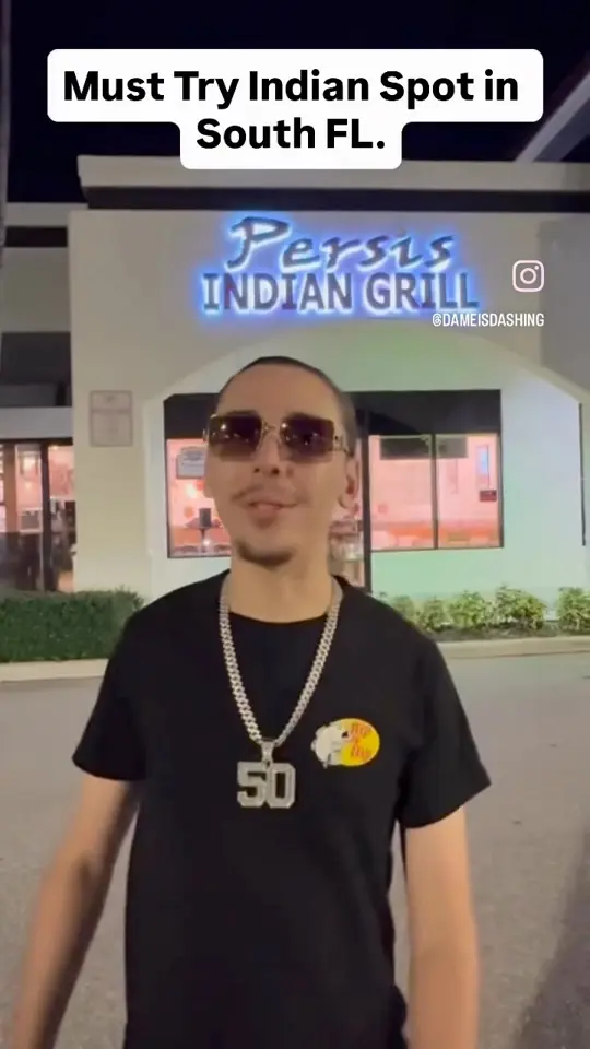 Dasara Indian Cuisine in Delray Beach showing indian food, review, visit, video by Damian Sanchez on Facebook