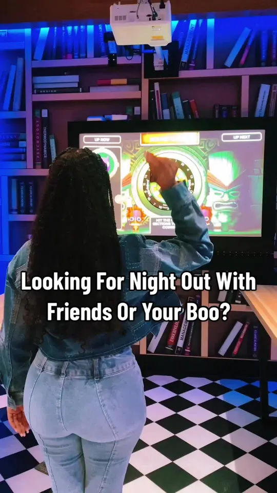 Dave & Buster's in Orlando showing eat, drink, play games, video by orlandoqueen on TikTok