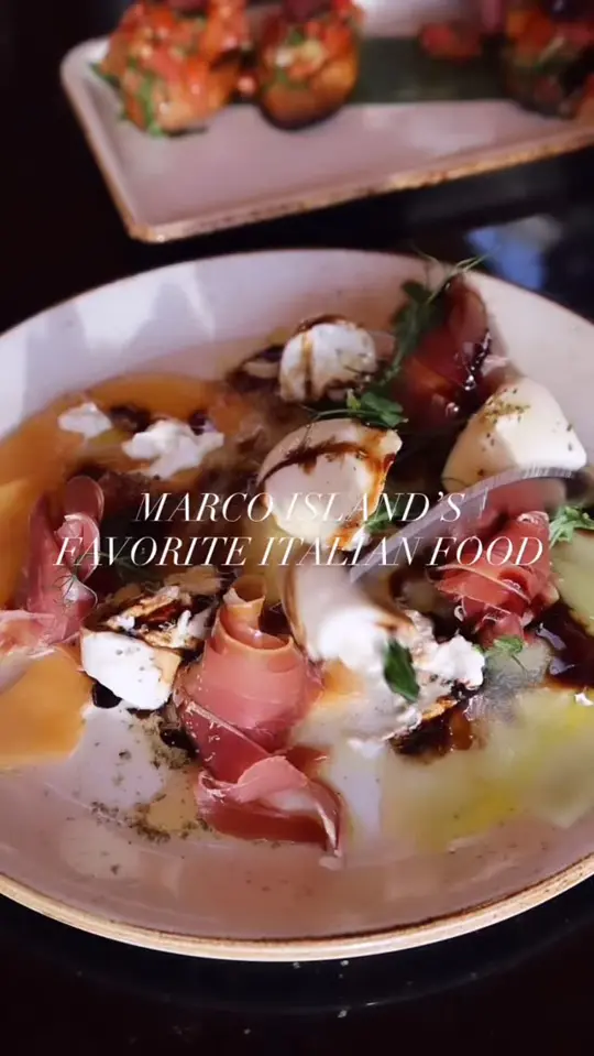 Davinci's in Marco Island showing restaurant visit, italian dining, food, wine, video by Ristorante Davinci on Facebook
