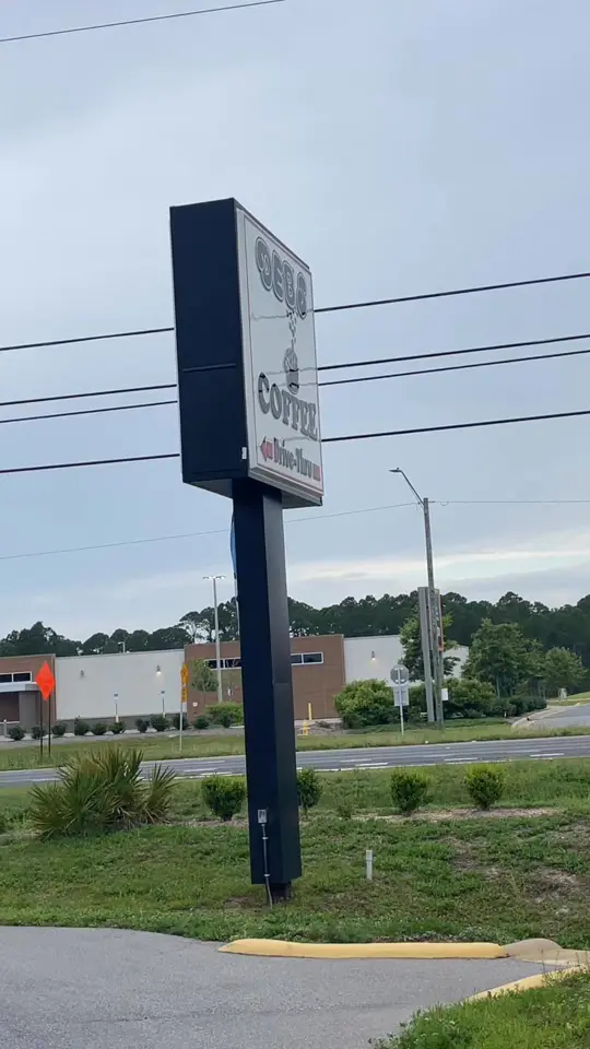 Deb's Coffee Drive-Thru - Navarre, FL in Navarre showing review, coffee, video by Montana Nicole Gilchrist on Facebook