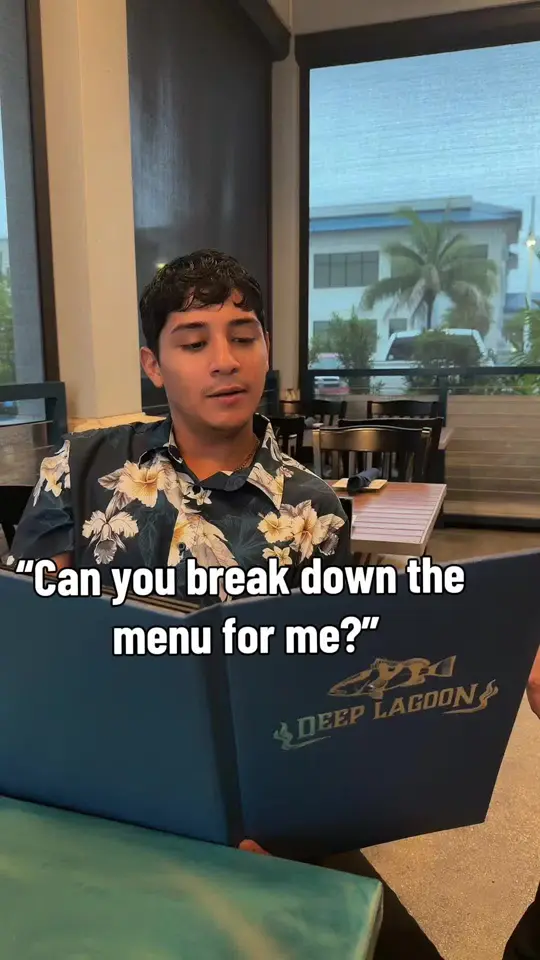 Deep Lagoon Seafood and Oyster House in Fort Myers showing menu, restaurant, video by deeplagoonftmyers on TikTok