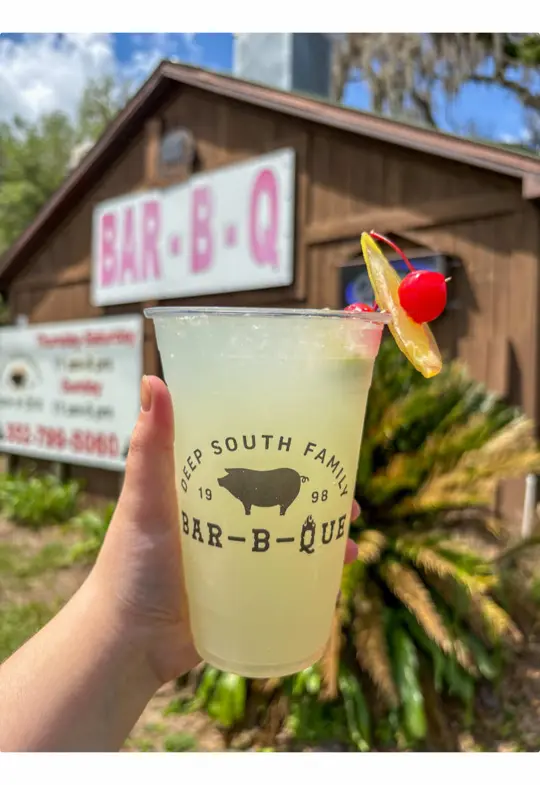 Deep South Family BBQ in Brooksville showing bbq, visit, video by deepsouthbbq on TikTok