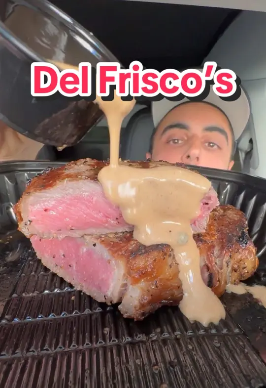 Del Frisco's Grille - Tampa in Tampa showing food review, steakhouse, video by how.kev.eats on TikTok