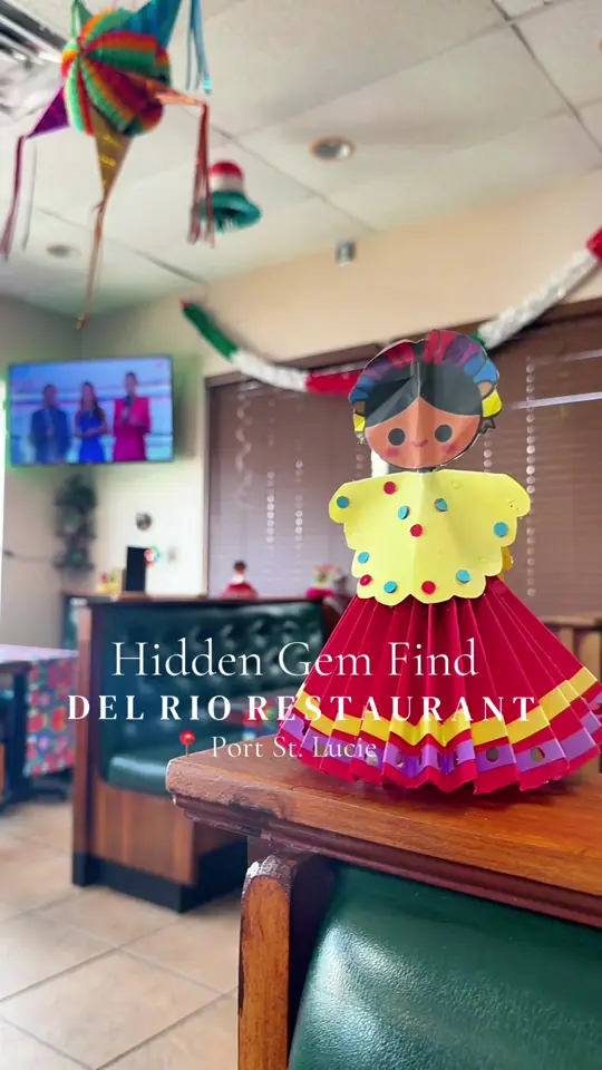 Del Rio Authentic Mexican Restaurant in Port St. Lucie showing review, visit, video by nextupwithjuani on TikTok