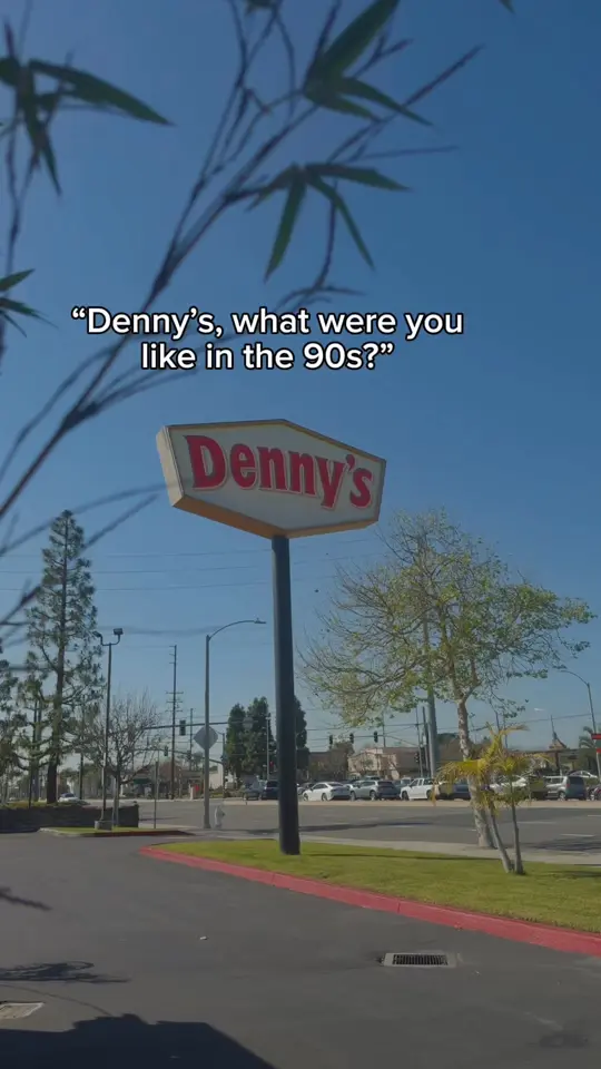 Denny's in Orlando showing visit, meme, video by Denny's on Facebook