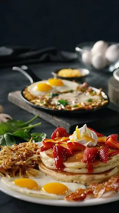Denny's Restaurant in Cape Coral showing menu item, solo a star wars story inspired menu, video by Denny's on Facebook