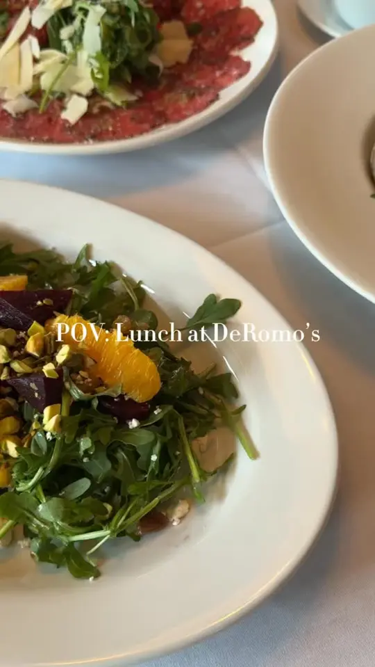 Deromo's Restaurant: Italian Dining in Bonita Springs showing italian food, pasta, video by DeRomo's Gourmet Market & Restaurant on Facebook