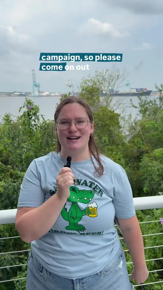  in Florida showing event, 25 taps celebration, beer sampling, clean water campaign, video by sjriverkeeper on TikTok