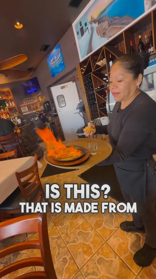 Dimitri's on the Water- Tarpon Springs, Florida in Tarpon Springs showing authentic greek food, restaurant visit, video by Jabari Thomas on Facebook