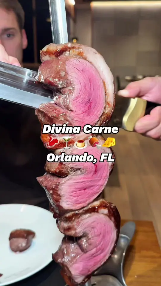 Divina Carne Brazilian Steakhouse on TikTok, video by orlandofoodfinders