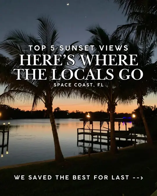 Djon's Steak And Lobster House in Melbourne Beach showing sunset views, golden hour spots, video by spacecoastvibeanddine on TikTok