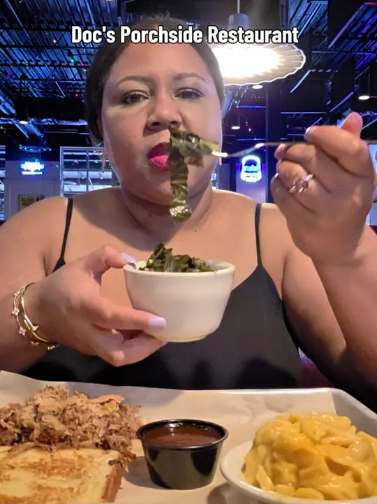 Doc's Porchside in Augusta showing review, seafood dip, video by mi.life2023 on TikTok