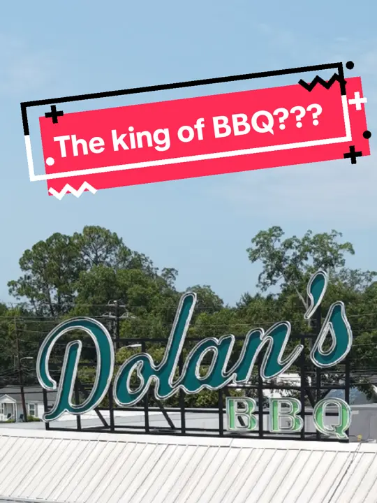 Dolan's Bar B Que in Statesboro showing food, barbecue, sauce, video by borodrones on TikTok
