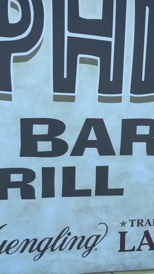 Dolphin Tiki Bar & Grill in Marco Island showing lunch, grouper basket, video by mywalksinparadise on TikTok