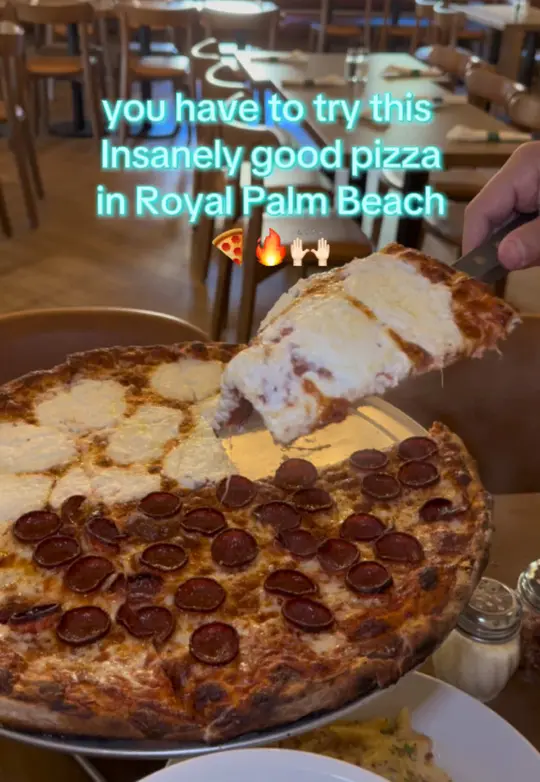  in Florida showing pizza, award-winning pizza, video by palmbeachjulia on TikTok