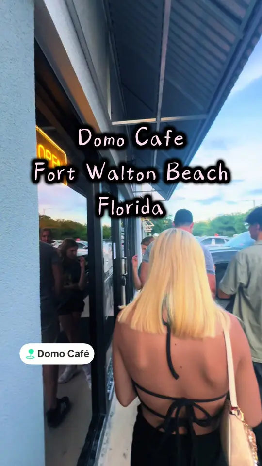 Domo Café in Fort Walton Beach showing food, ramen, sushi, video by sarahdoeshustlehard on TikTok