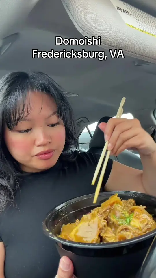 DOMOISHI Poké Bowl - Ramen - Wings - Boba Tea in Miramar showing food, beef curry rice bowl, video by bigbackbebot on TikTok