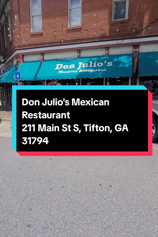 Don Julio's Mexican Restaurant, Tifton in Tifton showing food, mexican food, video by urbexgeorgiajenn on TikTok