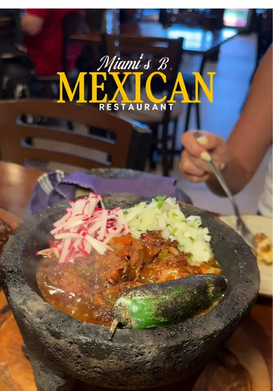Don Maguey Mexican Restaurant in Miami showing restaurant, traditional mexican food, video by miamiyums on TikTok