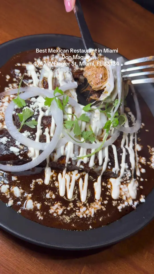 Don Maguey Mexican Restaurant in Miami showing restaurant visit, mexican food, review, video by the.eatgirl on TikTok