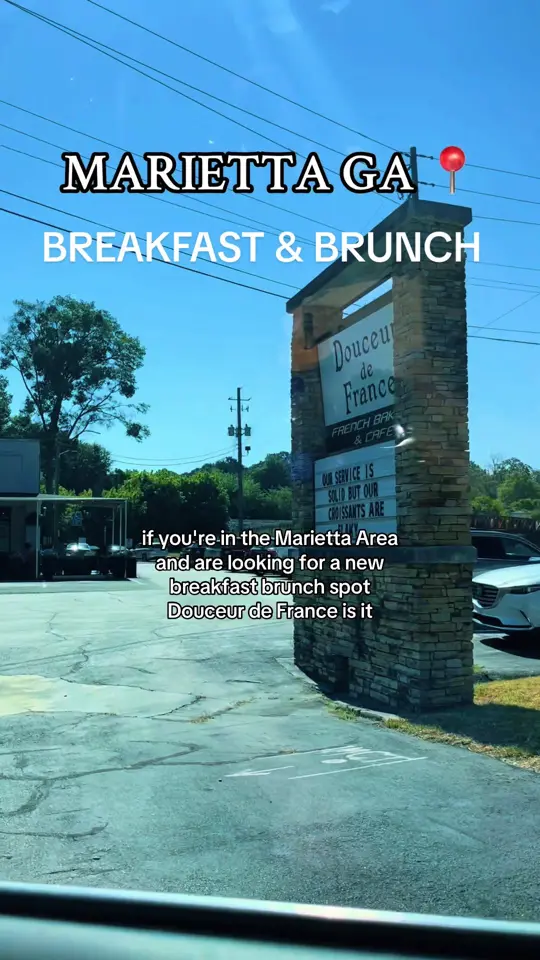 Douceur De France - Bakery & Brunch in Marietta showing french toast, brunch, video by amonai24 on TikTok