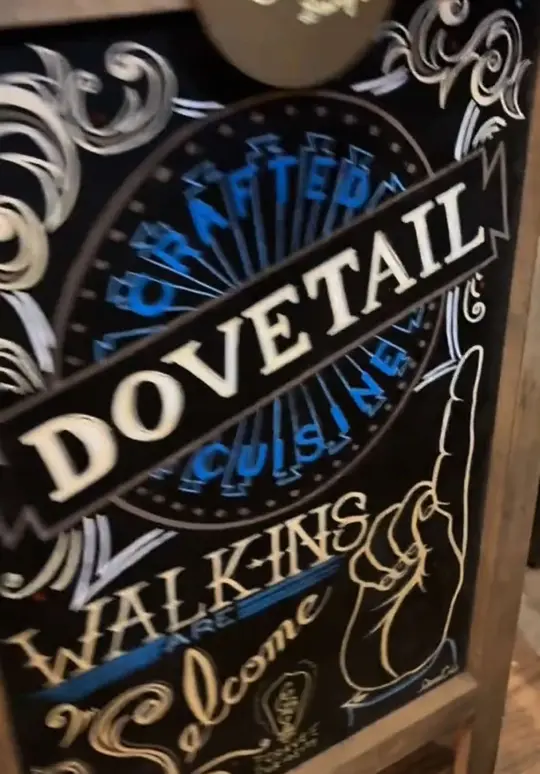 Dovetail in Macon showing review, fine dining, weekly menu, video by chass______ on TikTok