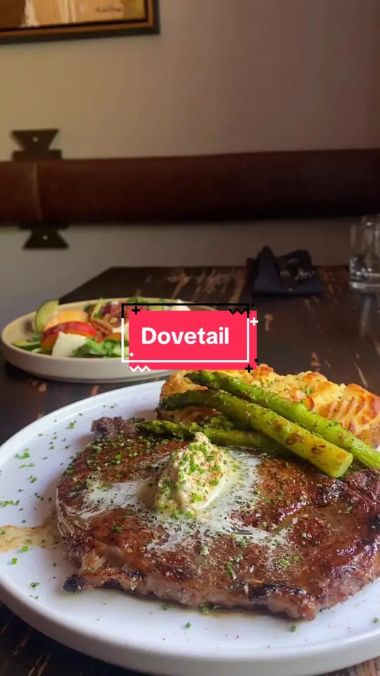 Dovetail in Macon showing cuisine, southern fare, locally-grown ingredients, dining experience, video by visitmacon on TikTok
