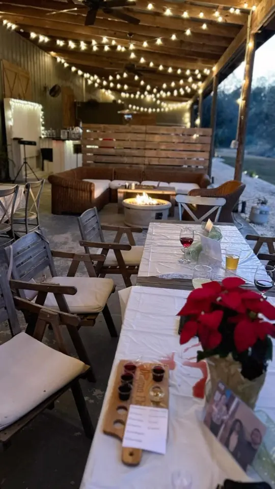 Dragon Flower Winery in Summerfield showing cocktail, wine, video by GracejoyTV on YouTube