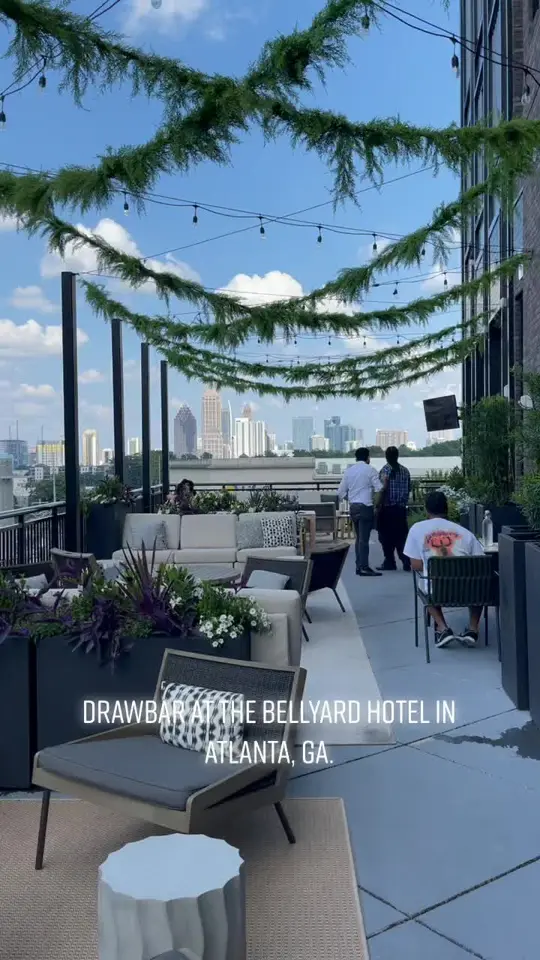 Drawbar in Atlanta showing drinks, food, video by lyriclilly on TikTok