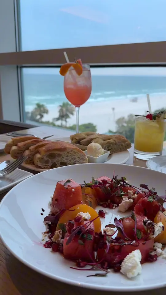 Drift Kitchen + Bar in Sarasota showing review, atmosphere, video by Lido Beach Resort on Facebook