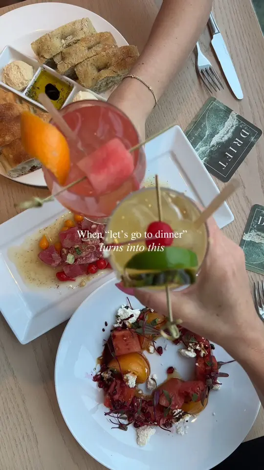 Drift Kitchen + Bar in Sarasota showing restaurant, visit, review, video by Lido Beach Resort on Facebook