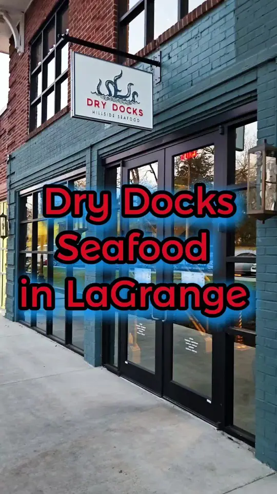 Dry Docks in LaGrange showing review, visit, video by giana.cowan on TikTok