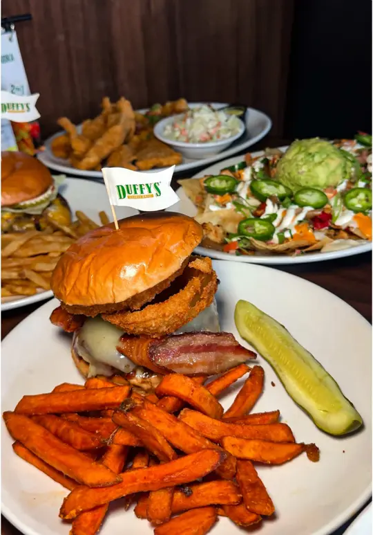 Duffy's Sports Grill on TikTok, video by orlandofoodfinders