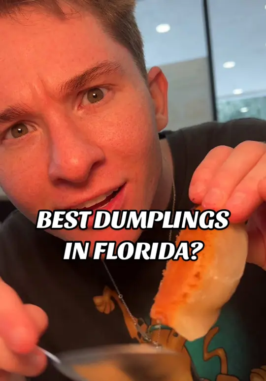  in Florida showing review, dumplings, soup dumplings, chinese food, video by maxeatsss on TikTok