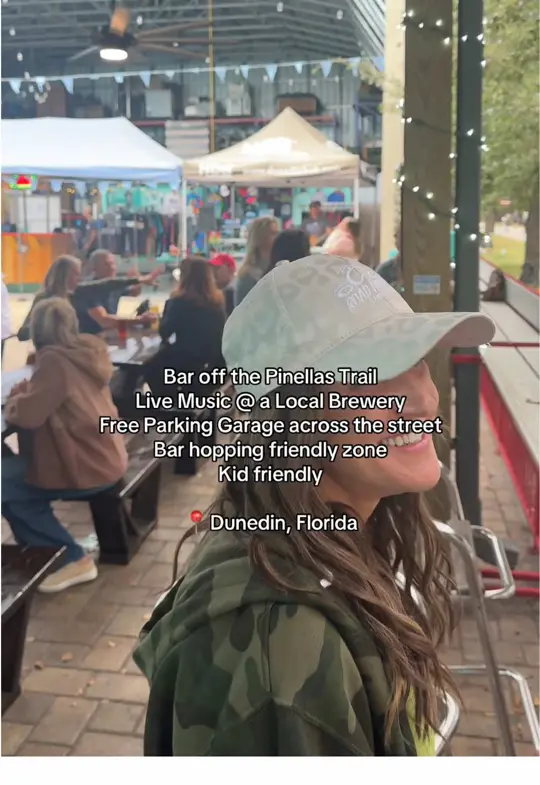 Dunedin Brewery in Dunedin showing brewery visit, bike-friendly location, video by trippingwithturtle on TikTok