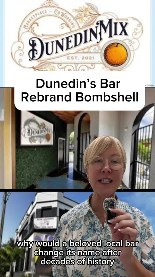 Dunedin Brewery in Dunedin showing bar, rebranding, atmosphere, video by kimberlyfalker on TikTok
